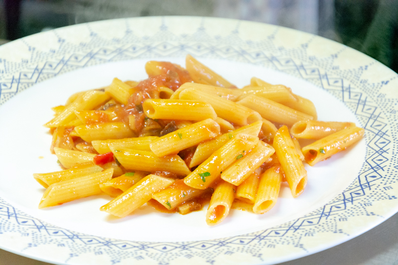Penne all'arrabbiata